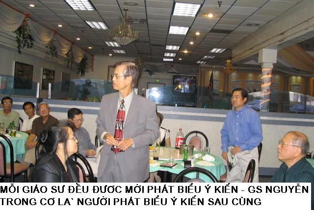 GS Nguyen Trong Co phat bieu